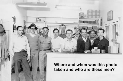 Do you know who these men are or where this was taken?